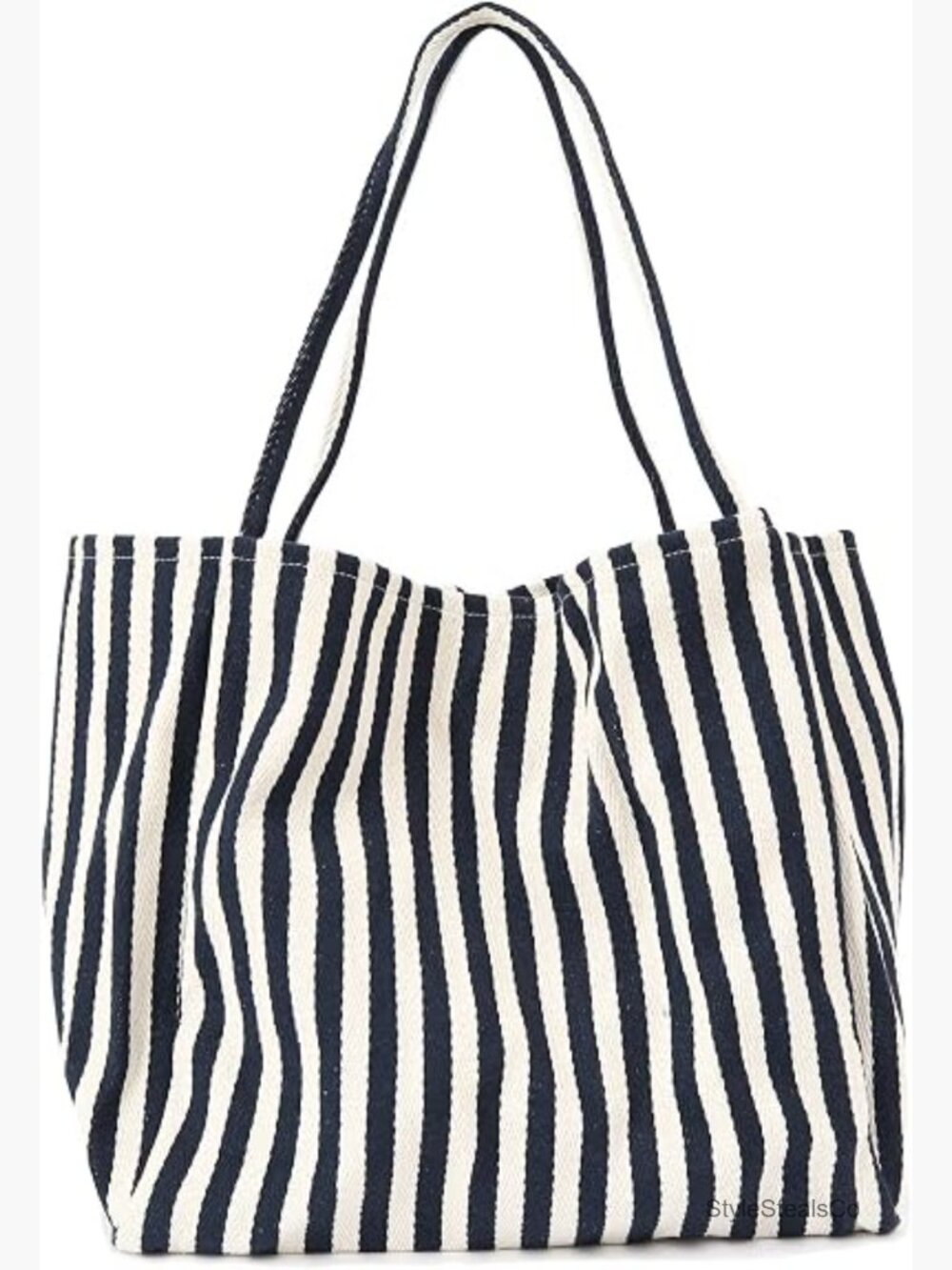 Large Canvas Tote Bag Shoulder Hobo Daily Work Handbag Beach